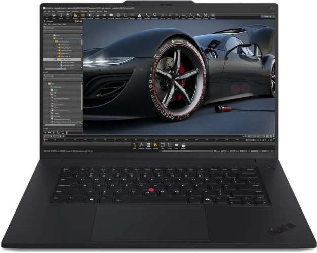 Ноутбук игровой Lenovo ThinkPad P1 G7 16", 2024, OLED, Intel Core Ultra 9 185H 2.3ГГц, 16-ядерный, 64ГБ LPDDR5x, 2ТБ SSD,  NVIDIA GeForce  RTX 4070 для ноутбуков - 8 ГБ, Windows 11 Pro, черный [21kws6